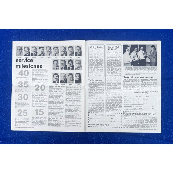 Grumman Plane News, Vol 39 #2, January 25, 1980 New Contract from Boeing Issue - Picture 4 of 6